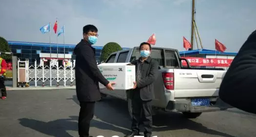 教體新區(qū)熱心捐贈口罩，萬焱建設定不負工期！